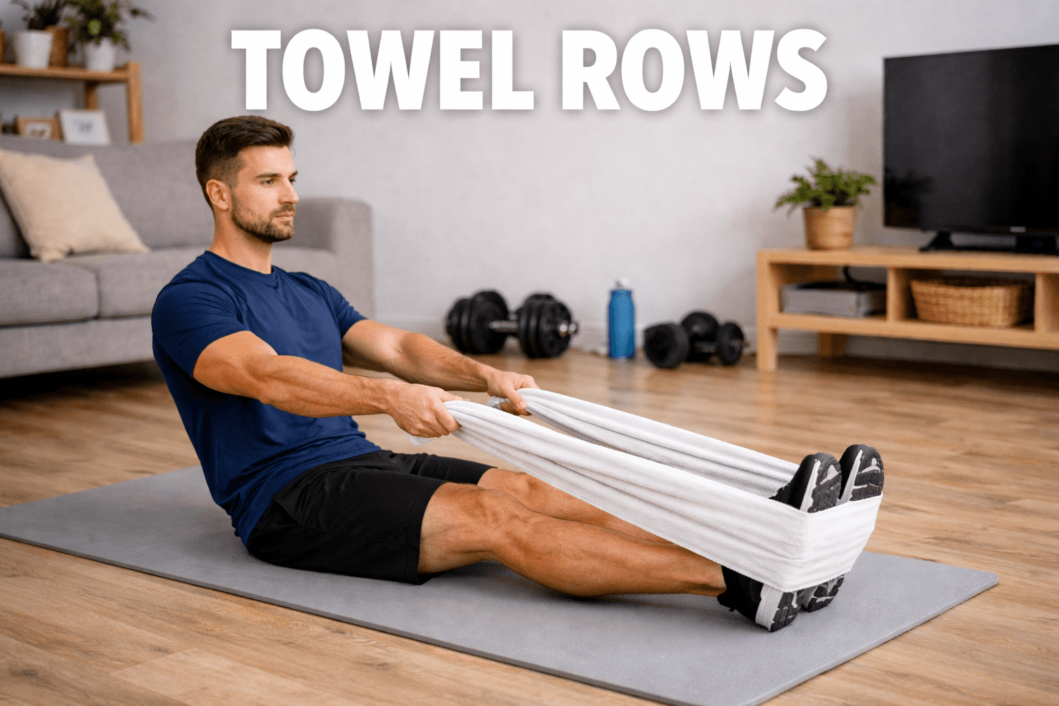 Towel/Band Rows